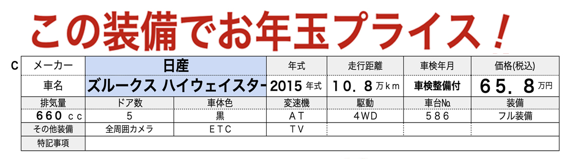 中古軽自動車が安い秋田市土崎のあすなろオートガーデンのおすすめ車