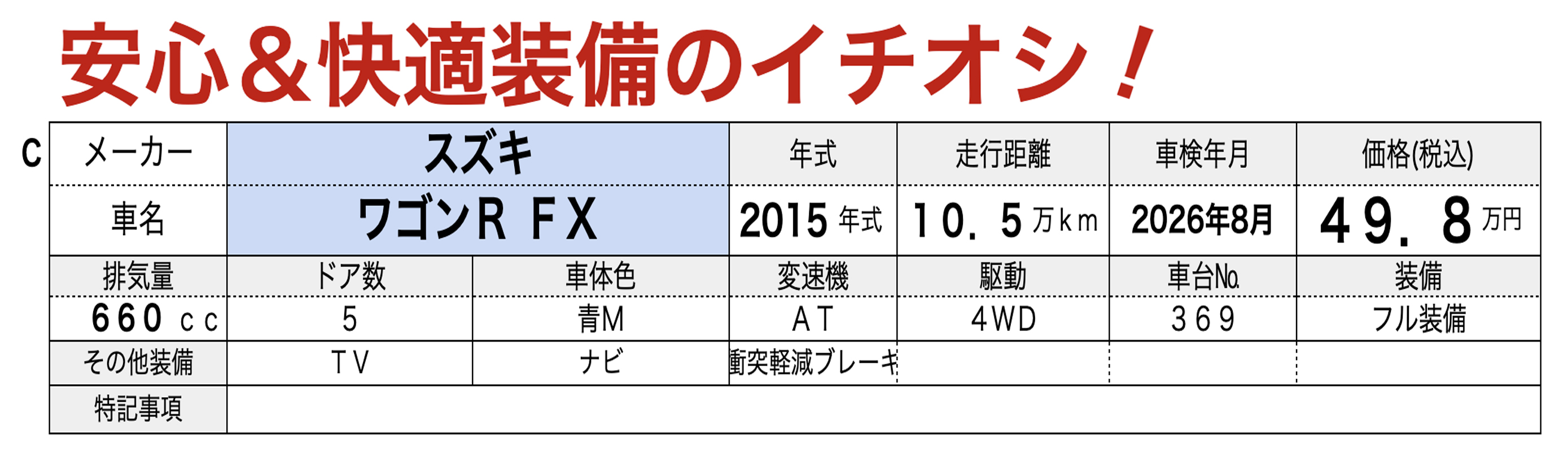 中古軽自動車が安い秋田市土崎のあすなろオートガーデンのおすすめ車